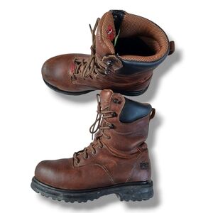 Timberland Pro Series Womens Work Boots Leather Safety Toe Insulated Size 6.5